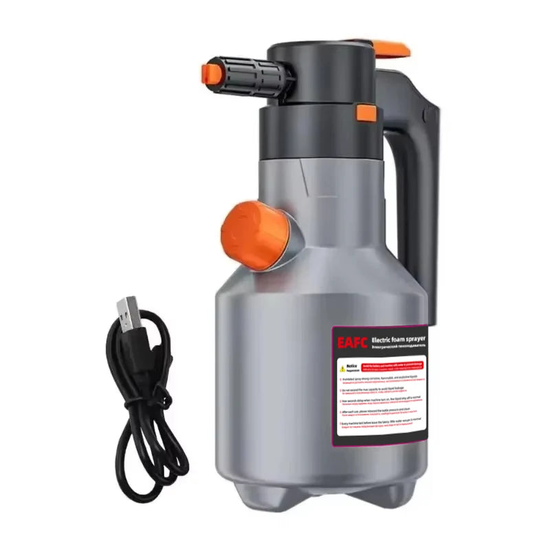 Electric Car Foam Sprayer Pressurized Soap Sprayer High Pressure Fine Foam Automatic alternate view
