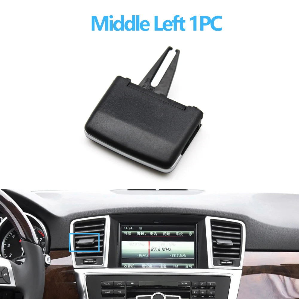 Car AC Air Conditioning Vent Outlet Tab Clip Repair Kit For Mercedes Benz W166 W292 ML350 GL450 M ML GLE GLS 1668300154