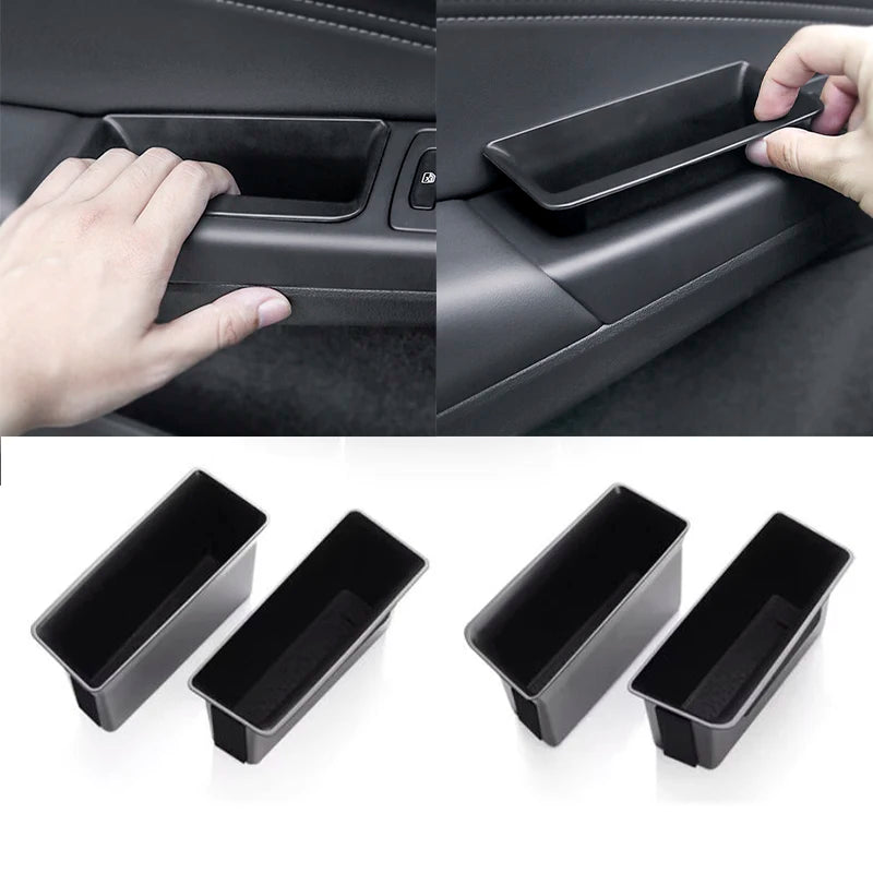 For Volkswagen VW Golf 8 Mk8 2019~2025 Car Armrest Storage Box Center Console Co-pilot Layered Pocket Organizer Case Accessories