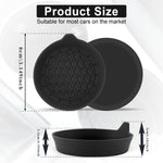 Car Cup Holder Coaster Silicone Non-Slip Insert