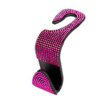 Rhinestone Car Seat Back Hook Universal Headrest Hanger lifestyle view