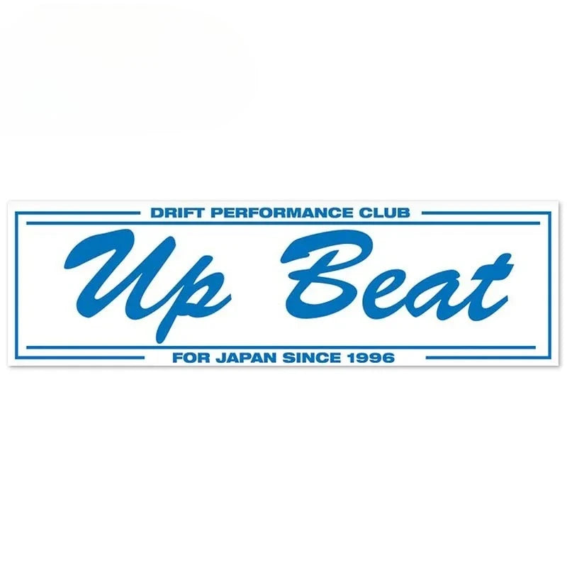 Custom PVC JDM Slap Sticker Vinyl Car Wrap Decal for Trunk Windows Motorcycle Campe additional angle