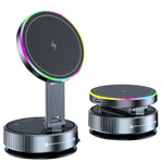 Car Wireless Charger Phone Holder Mount with 360 Degree Rotation detail view