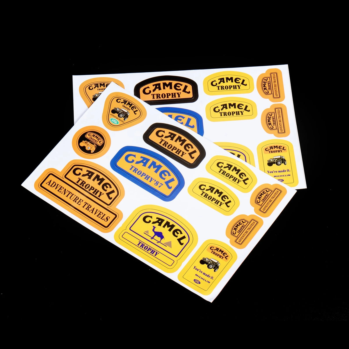 Camel Trophy Off-Road RC Car Stickers | 1/10 1/18 1/24 Scale alternate view