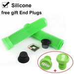 ODI Silicone MTB Handlebar Grips Shock-Absorbing Mountain Bike Scooter BMX XC 22.2mm D close-up view