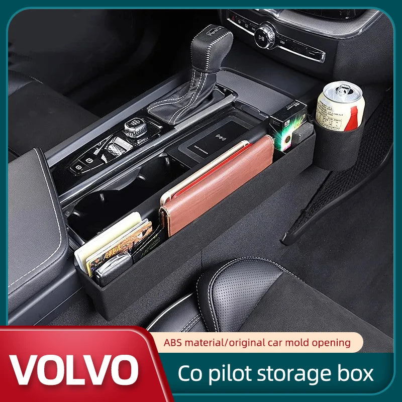 Volvo Center Console Organizer & Cup Holder – XC60 XC90 S90 V90 S60