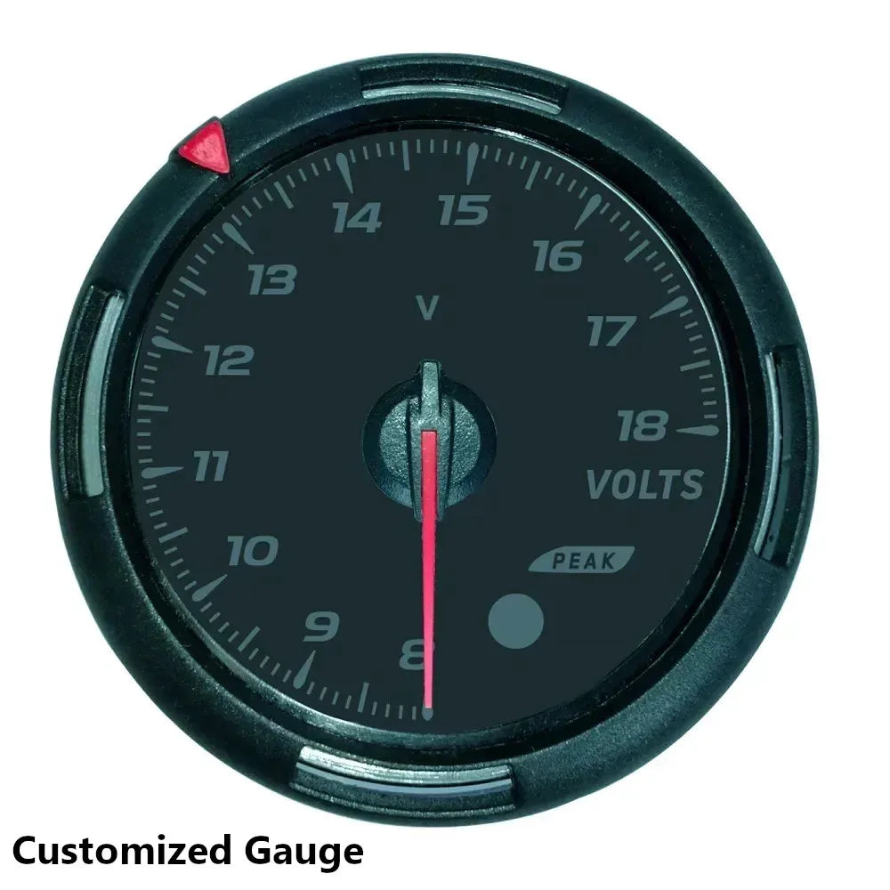 Customized 60mm Turbo Boost Pressure Gauge with 64-Color Backlight | Car Gauge Set alternate view