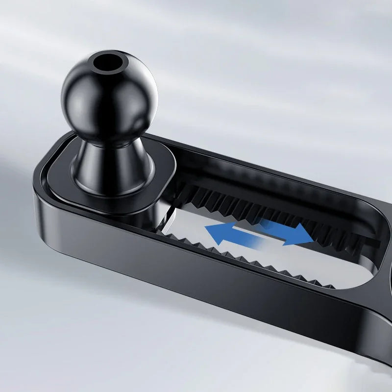 Car Phone Holder Stand | 360° Rotation Adjustable Interior Bracket with Extension Rod alternate view