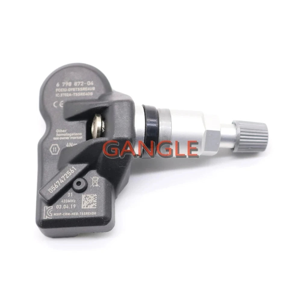 4PCS TPMS Sensor for BMW X1 E84 X3 F25 X4 F26 Z4 E89 2014-2017 | 433MHz Tire Pressure close-up view
