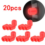 Luminous Tire Valve Caps 6 Colors Car Motorcycle Glowing Valve Cover Car Tire Wheel Hub detail view