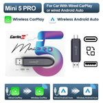 CarlinKit 5.0 Mini Ultra / Pro Wireless CarPlay & Android Auto Adapter | Upgrade Your close-up view