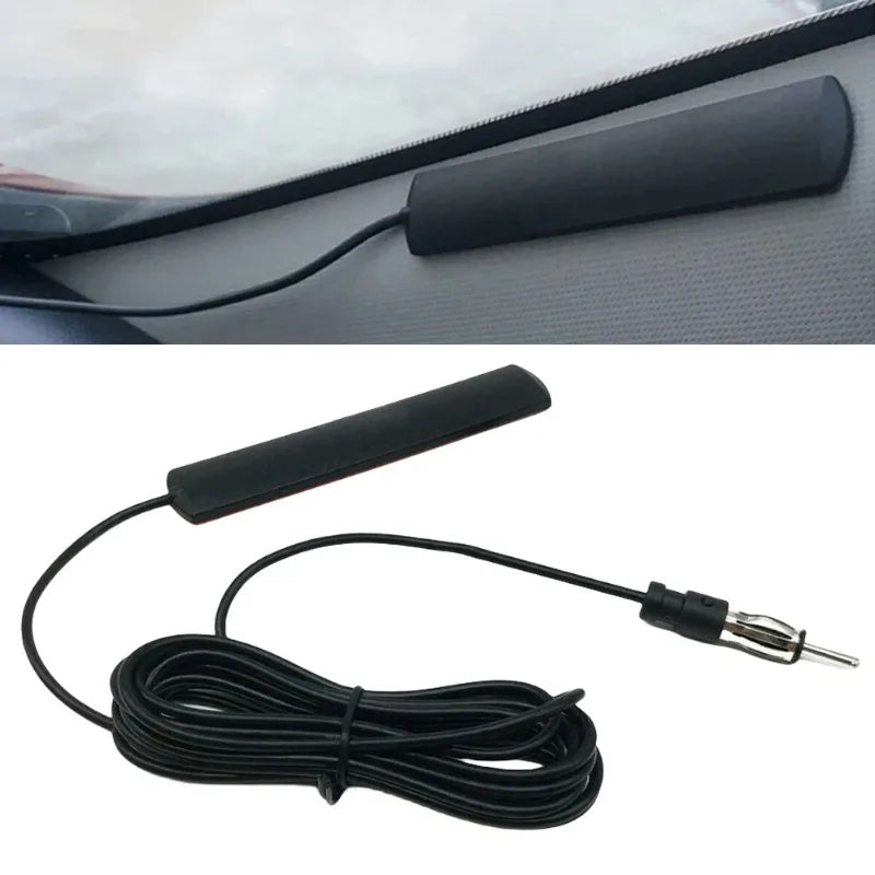 DC 5-12V Car Hidden Amplified Antenna 85-860Mhz Car Electronic Radio Antenna AM/FM Signa detail view