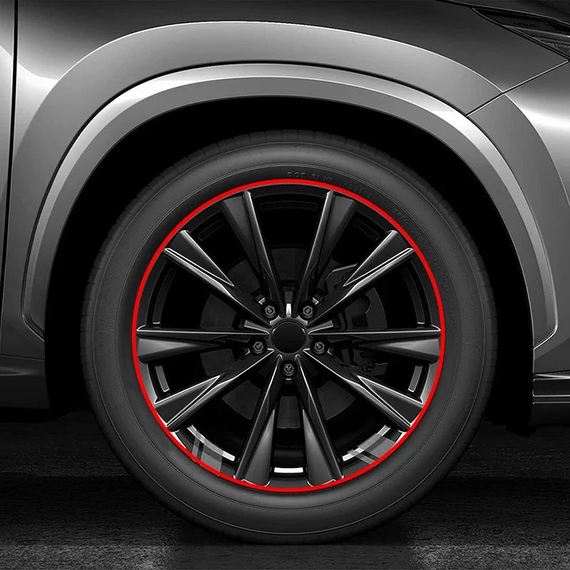 Universal Car Rim Protect Strip Wheel Edge Protector Car Wheel Sticker Tire Protectio alternate view
