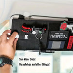 Multifunctional MOLLE Sun Visor Storage Bag Tactical Car Organizer Pouch for Pickup Truc detail view