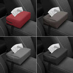 Car Tissue Box, Sunshade Seat Backrest Suspension Tissue Box, Car Armrest Box, Tissue Storage Box, Car Storage and Organization