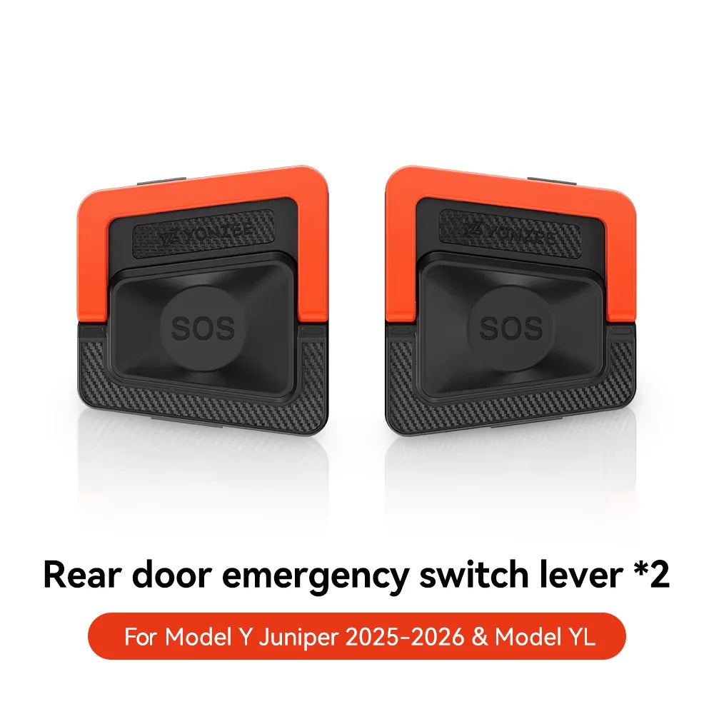YZ Rear Door Emergency Safety Pull Rope | For Tesla Model Y/Juniper 2021-2026 & Model alternate view
