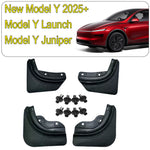 Tesla Model 3 & Model Y Mud Flaps (2025-2026) | All-Weather Tire Splash Guards, Paint alternate view