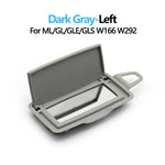 W166 W292 Car Sun Shade Visor Makeup Cosmetic Mirror Cover For Mercedes Benz ML GL GLE GLS Class ML300 ML350 ML400 GL350 GL400