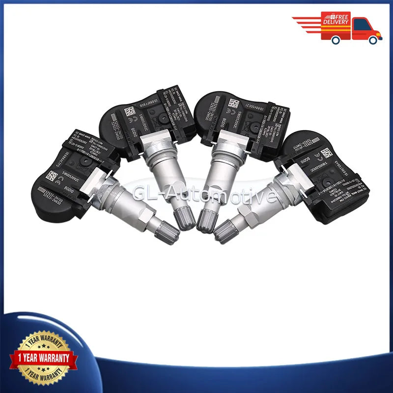 4PCS 433MHz TPMS Sensor Tire Pressure Monitoring Sensor for Hyundai Equus 2009-2016 additional angle
