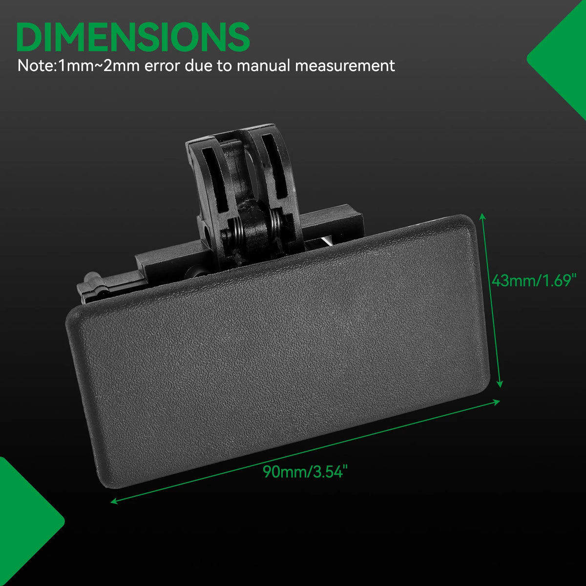 LR007072 Car Glove Box Lid Release Latch Handle Fit For Land Rover Freelander 2 2007-2 close-up view
