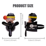 Basketball Airplane Rotate Car Air Freshener Accessories Interior Decorations Vent Clip Perfume Fragrance Diffuser Ornaments Men