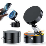 360° Rotation Vacuum Double Sided Magnetic Suction Cup Car Phone Holder Car Dashboard Mobile Cell Su