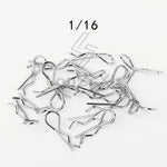 304 Stainless Steel R Clips for RC Car Body Shell detail view