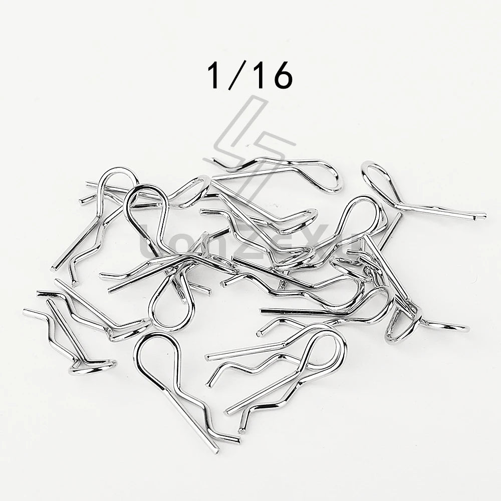 304 Stainless Steel R Clips for RC Car Body Shell detail view