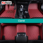 KAHOOL Custom Car Floor Mats For Chevrolet Malibu Auto Carpets Foot Coche Accessorie