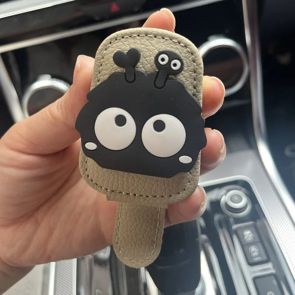 1pcs Car Glasses Clip Coal Ball Car Sunshade Storage Rack Multi functional Creative M alternate view