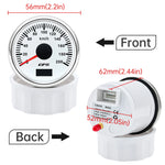 52MM Digital GPS Speedometer Gauge with Antenna | 7 Color Backlight for Car Boat Ma additional angle