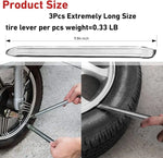 Car Repair Tools Steel Spoon Tire Iron Rim Opener Lever Changer Motorcycle Cycling Repai detail view