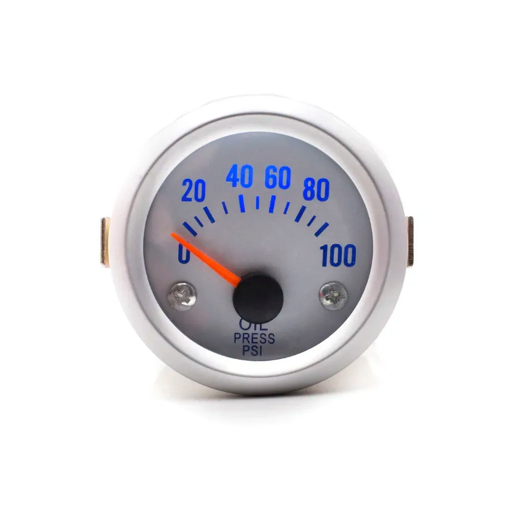 52mm 7-in-1 Car Gauge Set | LED Boost, Water Temp, Oil Pressure & Tachometer detail view