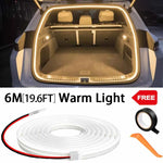 Car High Brightness Trunk Lighting Ambient Light Interior Decoration LED Wiring Free A close-up view