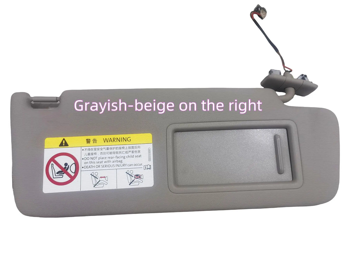 5G0 857 551/552 Golf 7 MK7 GTi superb3 Cosmetic mirror Sun visor Shading board gray 5GG 857 551 5GG 857 552