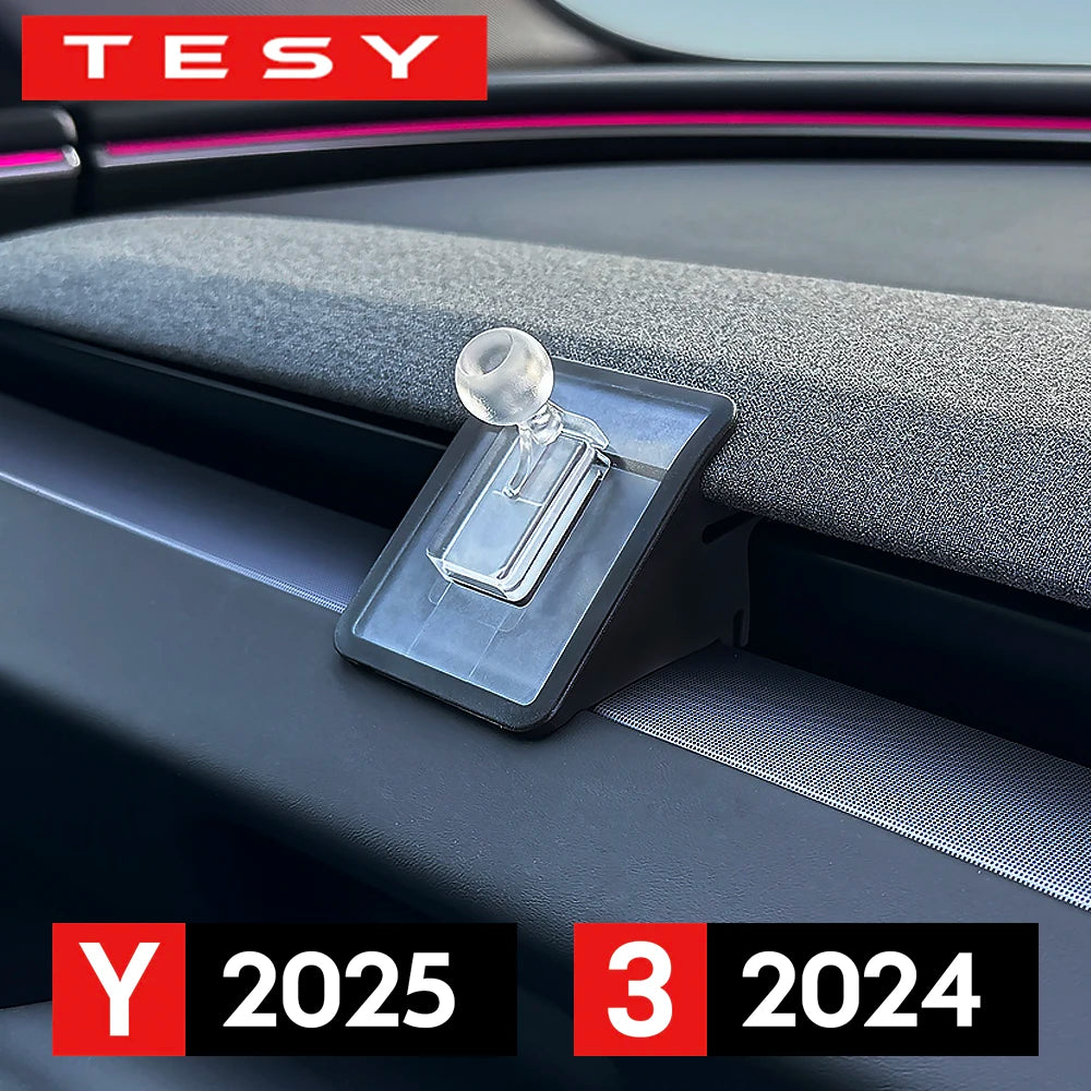 Car Cell Phone Holder Gravity Mount Bracket Air Vent Clip Snap-in For Tesla Model Y Juniper 2026 25
