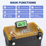 ANCEL BM200 PRO 12V Car Battery Capacity Tester Monitor LED Display Waterproof SOH SOC Battery Health Analyzer Auto Tester Tools