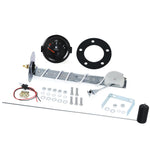 Universal 52mm Fuel Level Gauge with White LED Light | 12V Car Vehicle Meter close-up view