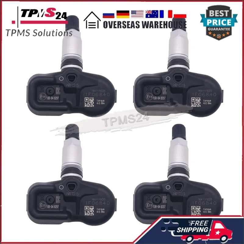 433MHz TPMS Sensor for Toyota Land Cruiser RAV4 Prado C-HR Camry | PMV-C215 42607-48020 42607-02070