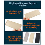 Gray Sun Visor Makeup Mirror Cover For Volvo V40 2013-2018 S60 31377713-1 Vanity Mirror Cap