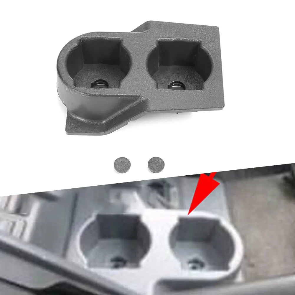 Carbon Fiber Black Car Center Console Cup Holder | For Nissan GQ Patrol Y60 1988-1998 detail view