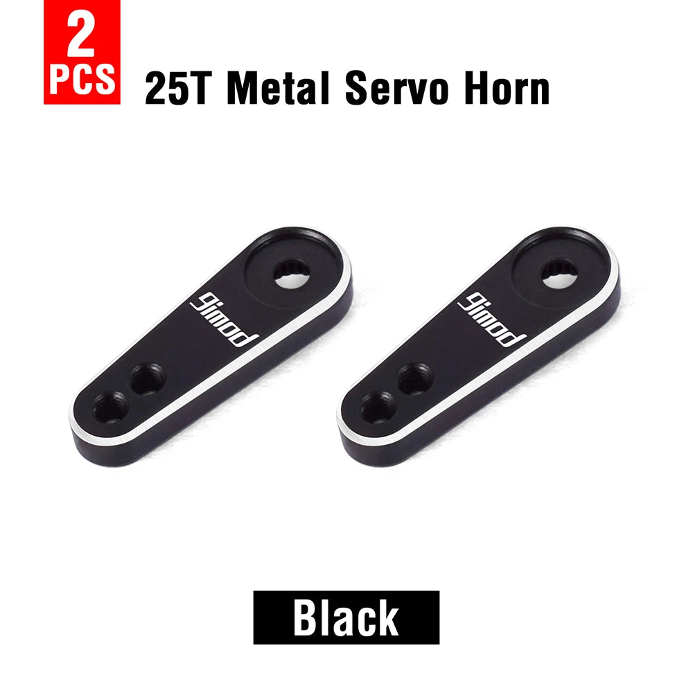 Aluminum Servo Horn Arm 25T for RC Crawler Car close-up view