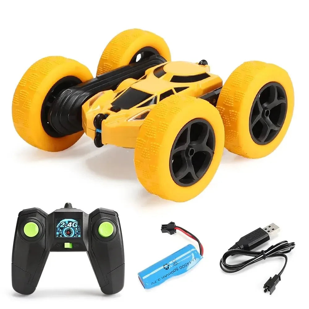 RC Stunt Car Children Double Sided Flip 2.4G Remote Control 360 Deree Rotation Off Ro alternate view