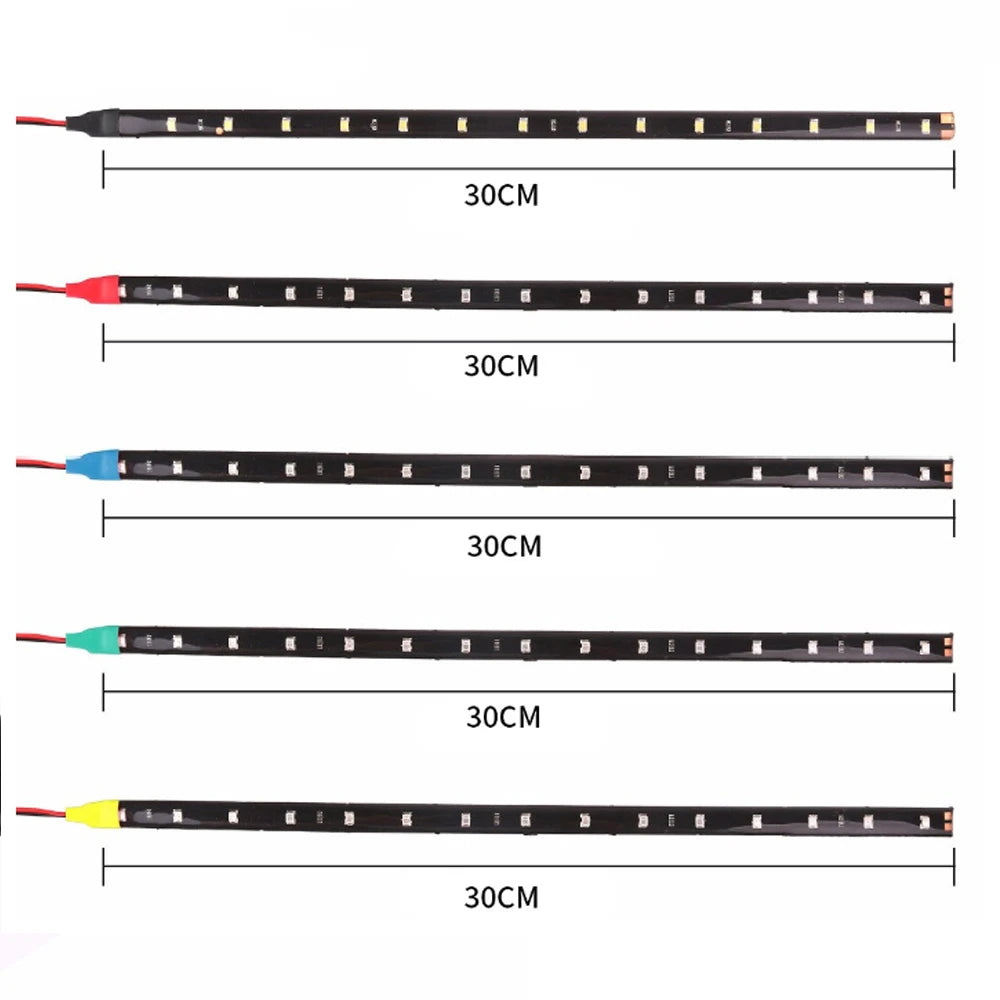2 LED Strip Light 30CM 12V IP67 Waterproof detail view