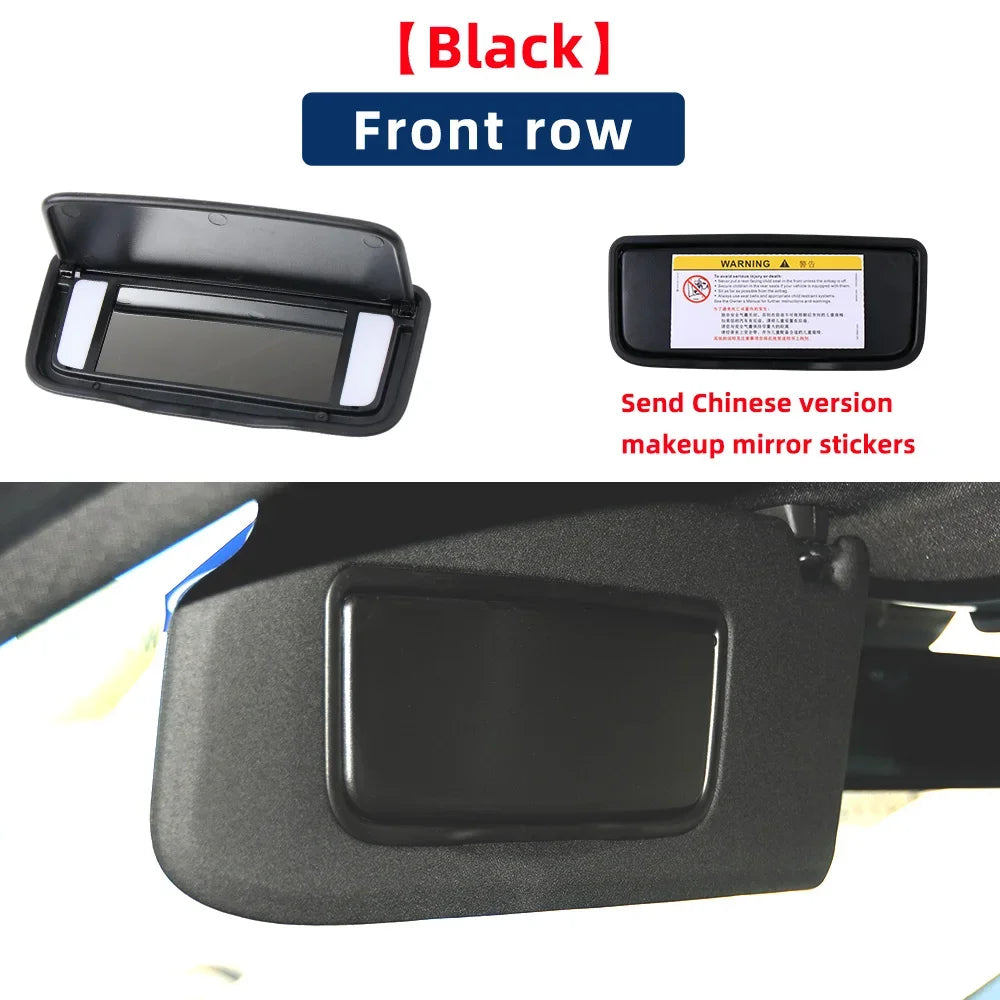 Car Sun Visor Mirror with Light Cover Designed for Volvo XC60 2013-2017 XC90 2013-2014 S80 2014-2015 Compatibility