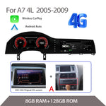 Dual Screen Android Car Radio For Audi Q7 4L 2005-2015 | Dashboard LCD Digital Instru alternate view