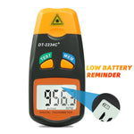 Kebidumei DT2234C+ Digital Laser Tachometer | Non-Contact RPM Meter Up to 99,999 RPM