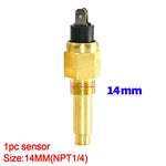 3 in 1 Car Gauge Water Temperature Oil Pressure Voltmeter 52mm Digital Red Backlight alternate view