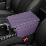 Upgraded Microfiber Leather Car Center Console Armrest Cover Cushion | with 2 Storage Bags | Universal for Most Cars