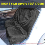 Waterproof Car Seat Cover for Front Rear Seats Dustproof Steering Wheel Trunk Mat lifestyle view